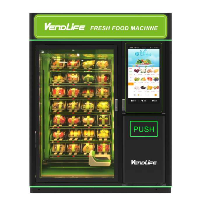 Fruit and vegetable vending machine