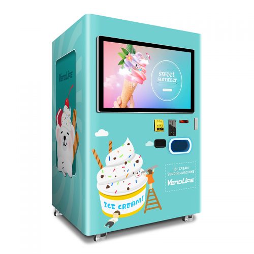 Ice vending machine/ice cream vending machine for sale/robot ice cream vending machine