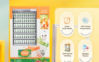 Fruit Smoothie Blend Vending Machine