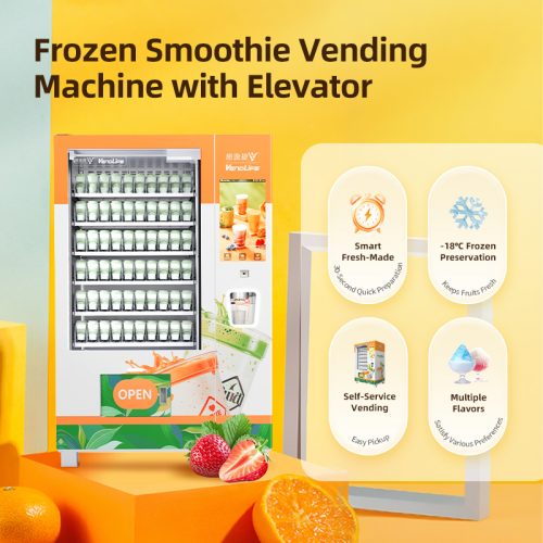 Fruit Smoothie Blend Vending Machine
