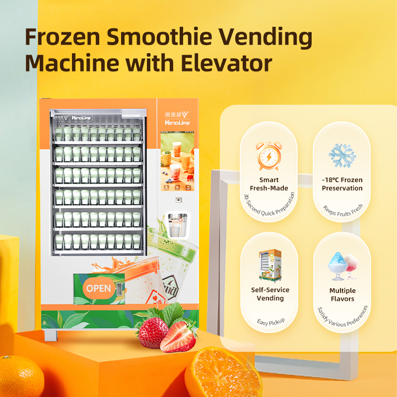 Fruit Smoothie Blend Vending Machine