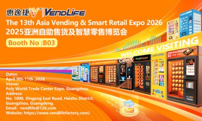 VENDLIFE to Exhibit at Asia Vending & Smart Retail Expo 2026 in Guangzhou