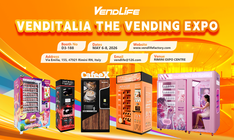 VENDLIFE to Exhibit at Venditalia 2026 in Italy – Smart Vending Machine Manufacturer for Europe