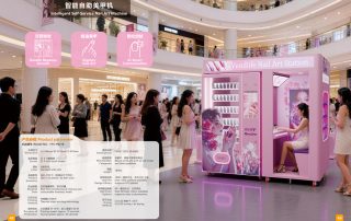 Nail Art Printing Vending Machine – Smart DIY Nail Printer for Malls & Beauty Stores