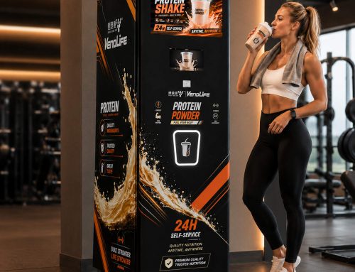Product Introduction for VendLife Smart Protein Powder Shake Vending Machine