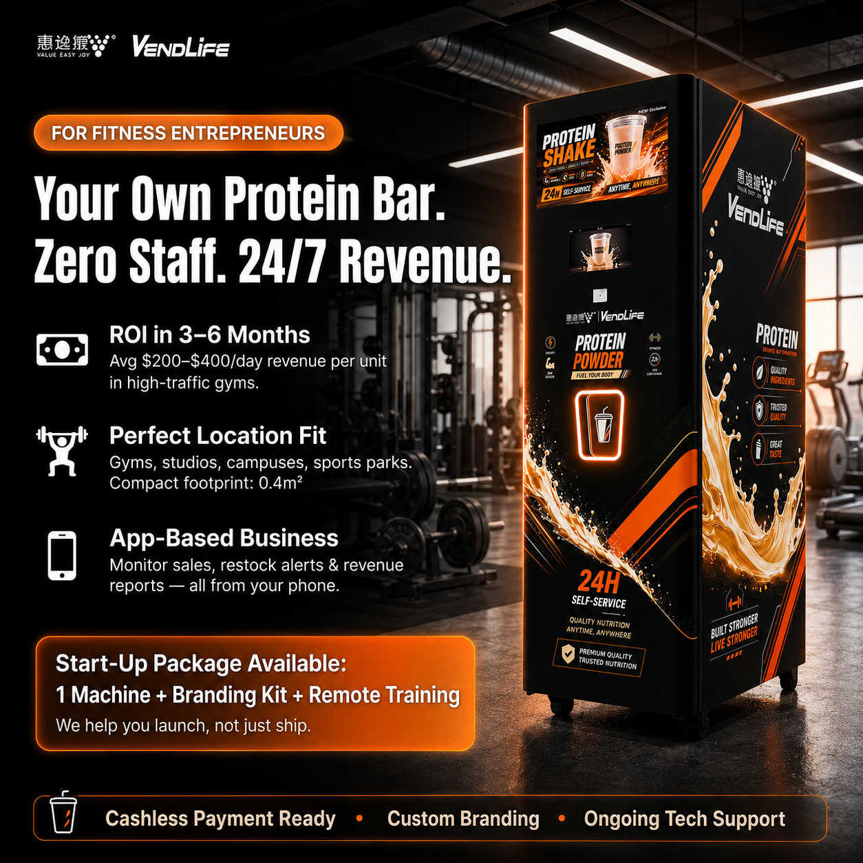 protein shake vending machine 9 VENDLIFE Innovative Gym 24/7 Operation Protein Shake Vending Machine Keep Fit Smart Touch Screen Milkshake Vendo Machine