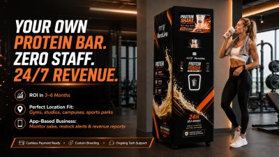 Smart Protein Shake Vending Machine: A New Revenue Opportunity for Operators and Wholesalers