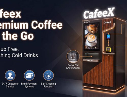 Iced Fruit Coffee Vending Machine – Fresh Brew Self-Service Beverage Solution for Commercial Spaces
