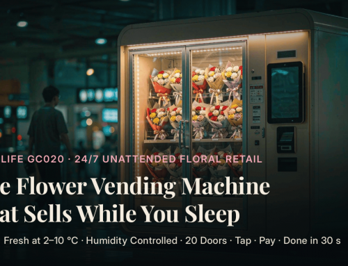 Smart Flower Vending Machines: The 24/7 Unattended Florist That Sells While You Sleep